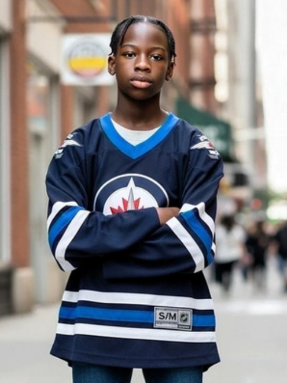 NHL Reebok Winnipeg Jets Reebok Hockey Jersey 1124